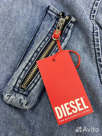 Новая джинсовая рубашка Diesel