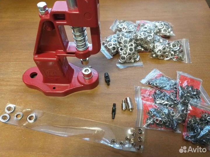 Установка люверсов и кнопок Альфа12,5