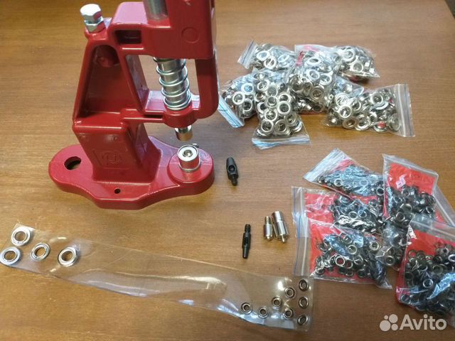 Установка люверсов и кнопок Альфа12,5