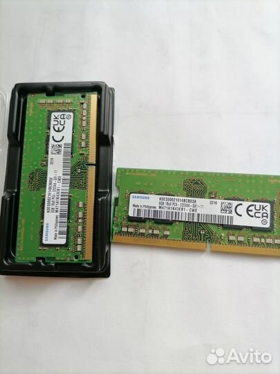 Оперативная память ddr4 8gb samsung