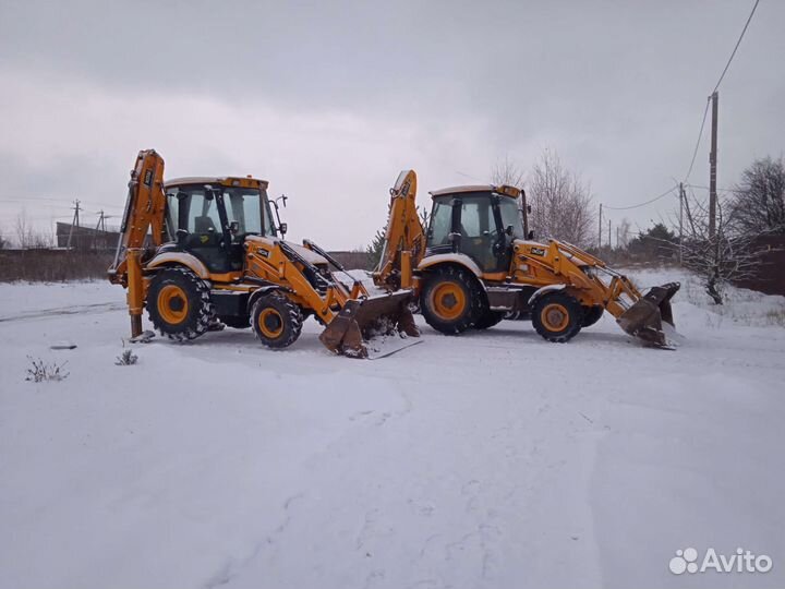 Услуги самосвала, экскаватора погрузчика jcb