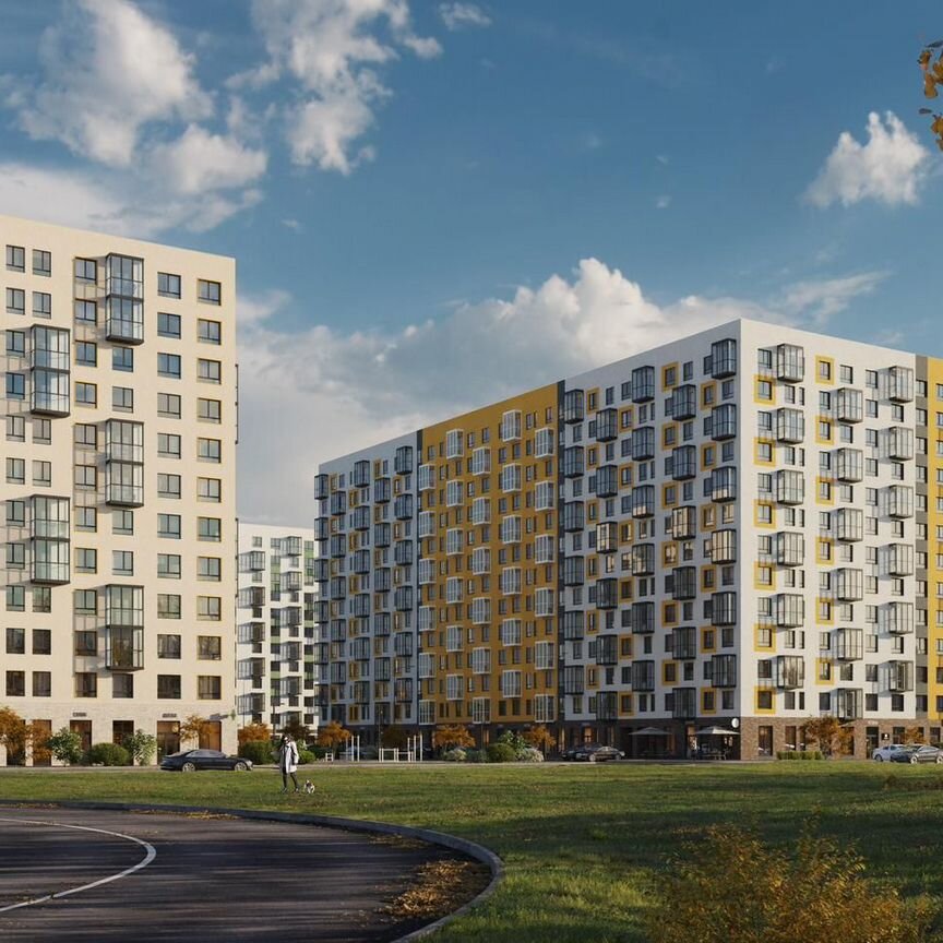 1-к. квартира, 37,2 м², 12/13 эт.