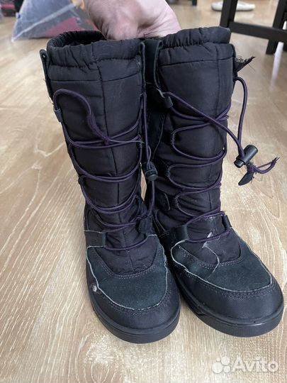 Демисезонные сапожки ecco на девочку 33