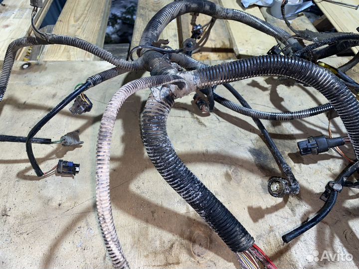 Renault symbol проводка моторная