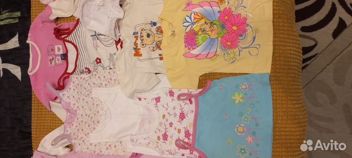 Вещи и обувь для девочки р. 80-86