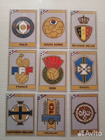 Panini Чемпионат Мира 1986