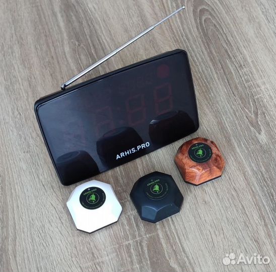 Табло вызова персонала и кнопки модель Бургер