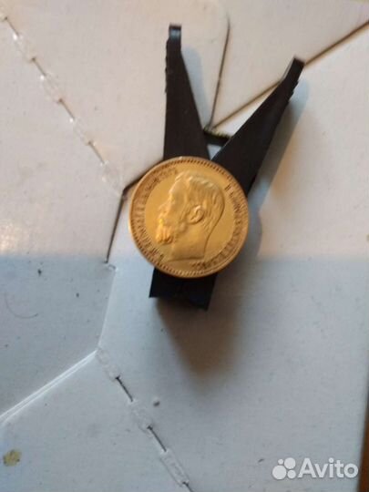 Царская золотая монета