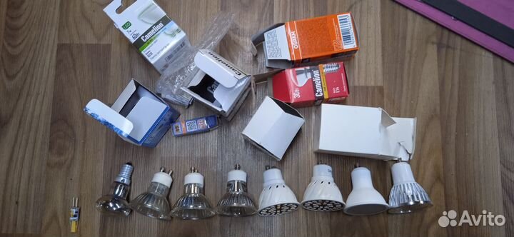 Лампочки gu10 светодиодные LED галогенные