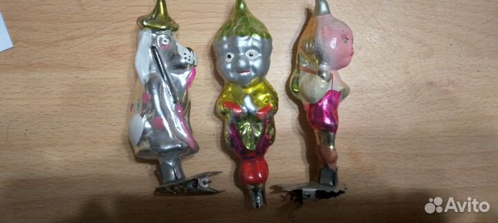 Виноградинка, Мастино и Чиполлино- елочные игрушки