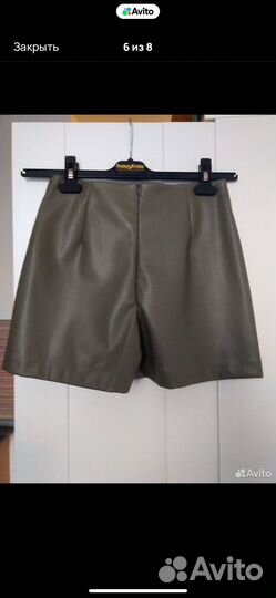 Кожаная юбка love republic