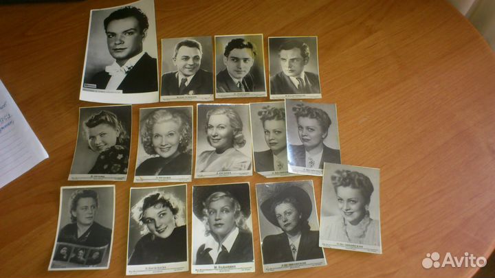 Ретро-коллекции(открытки.марки.календари.актеры)