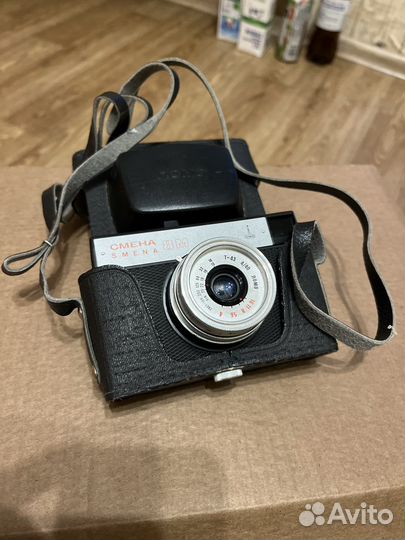 Плёночный фотоаппарат Смена 8м