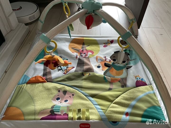 Развивающий коврик tiny love сказочный лес