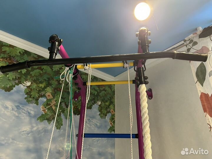 Шведская стенка с турником