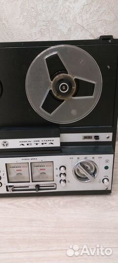 Магнитофон астра 209 стерео Катушечный