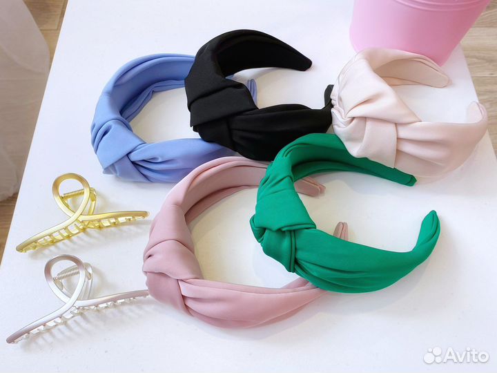 Ободок для волос, краб для волос. Новые