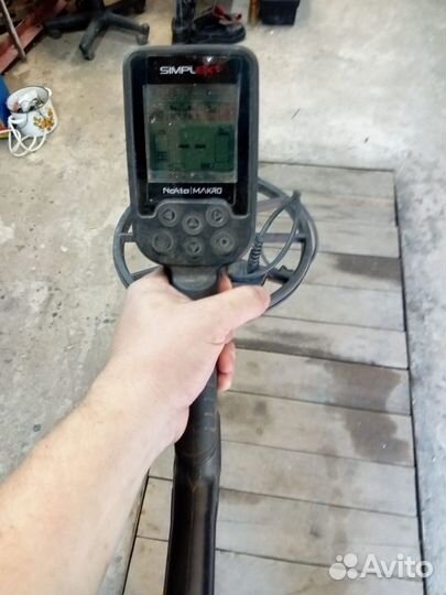 Металлоискатель nokta makro simplex plus бу