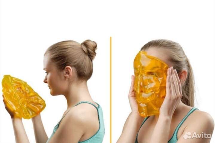 Солевая грелка-маска