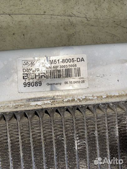 Радиатор охлаждения Volvo S40 MS MS68 3M518005DA