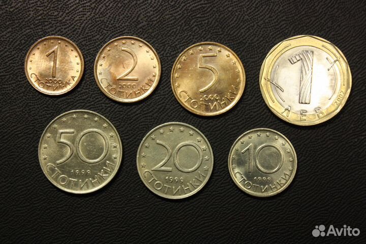 Современные монеты Болгарии