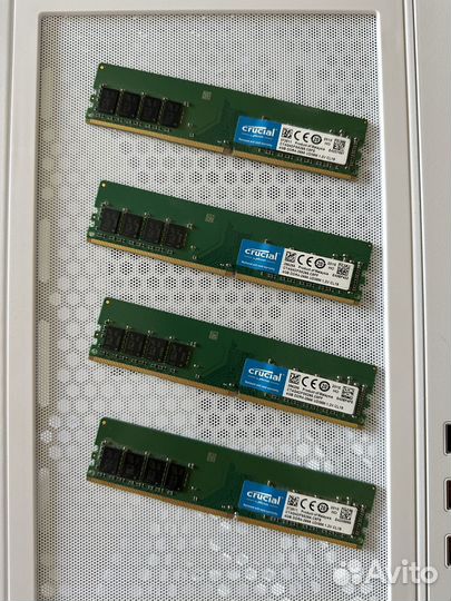 Оперативная память Crucial ddr4 16gb