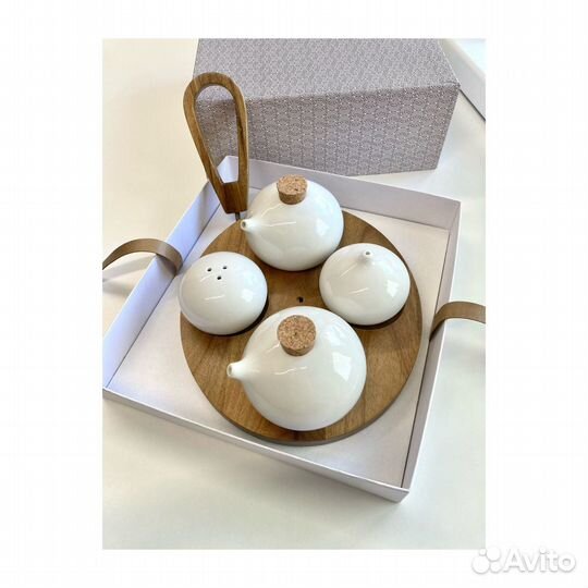 Набор для специй и соусов керамический