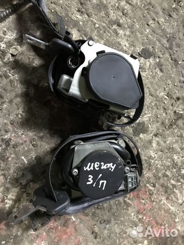 Задний ремень безопасности Renault Megane 2