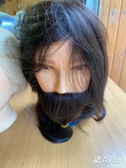 Модуль тренировочный натуральный брюнет с бородой