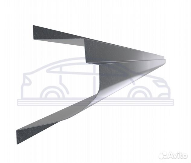 Кузовной порог Toyota Land Cruiser 80 полный