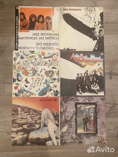 Виниловые пластинки LED Zeppelin (Лед зеппелин)