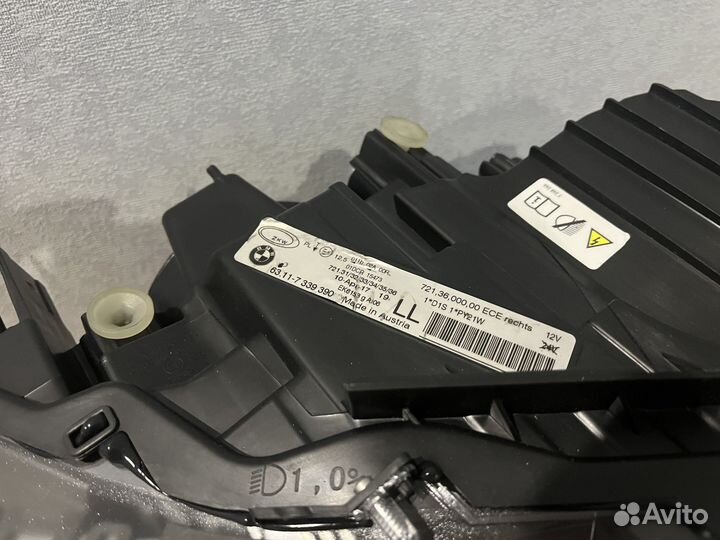 Фара правая BMW F30 дорестайлинг всборе с блоками