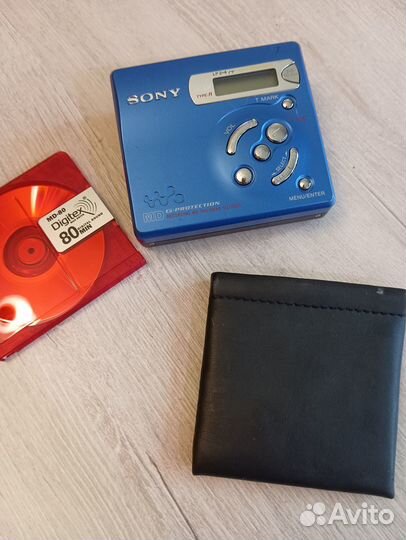 Плеер MD минидиск Sony mz-r501 mini disk