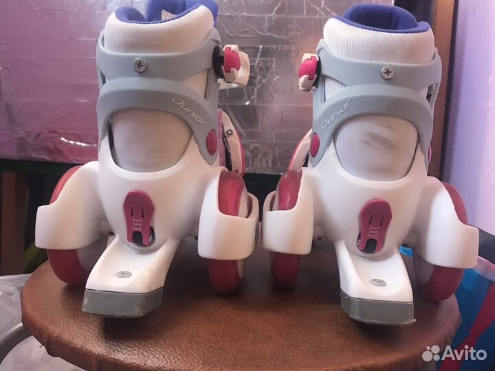 Ролики детские раздвижные reaction 25-28