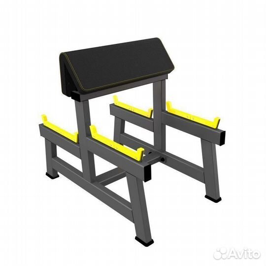 R-2044 Скамья для бицепса. Скамья Скотта