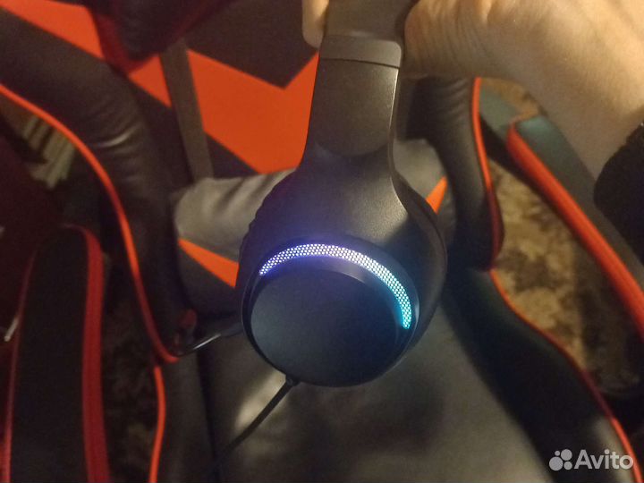 Наушники с микрофоном Dexp Anger чёрные