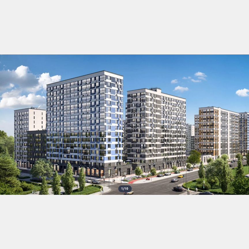 Квартира-студия, 21,5 м², 2/15 эт.