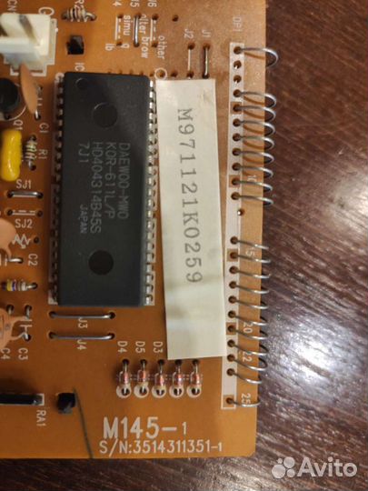 Блок контроля и управления микроволновки Daewoo KO