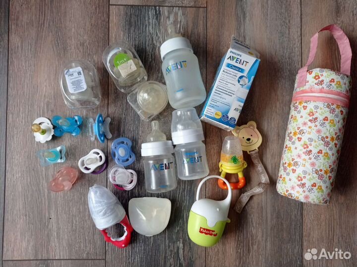 Соски, Бутылочки, для кормления, Avent