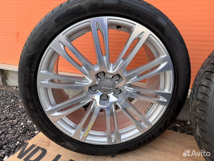 Диски R20 Оригинал audi A8 + шины Pirelli из Япони