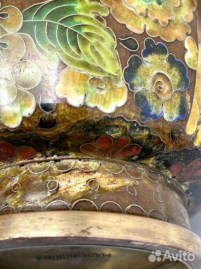 Вазы Китай Клуазоне