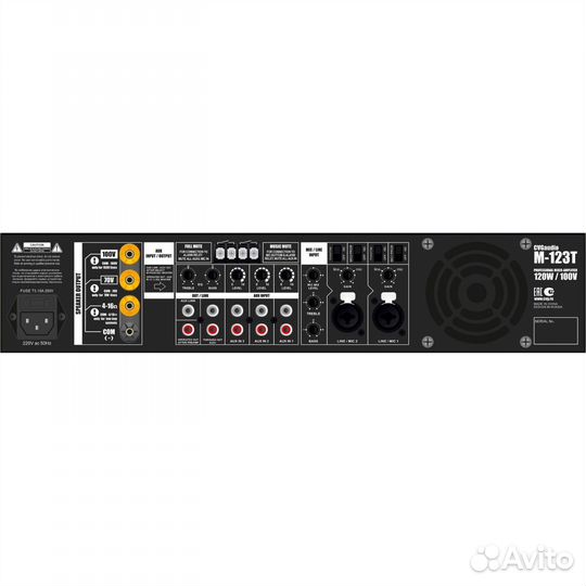 Микшер-усилитель cvgaudio M-123T