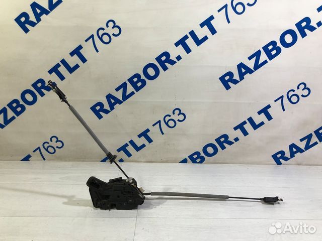 Замок двери задний левый volkswagen polo 5 1.6 мт