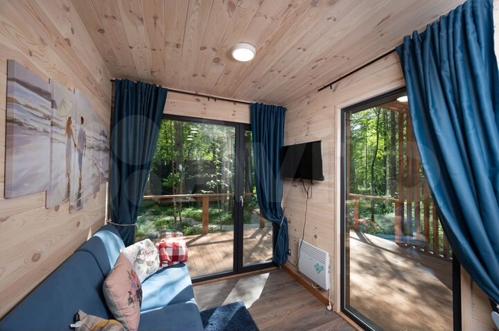 Коттедж 24 м² на участке 1 сот.