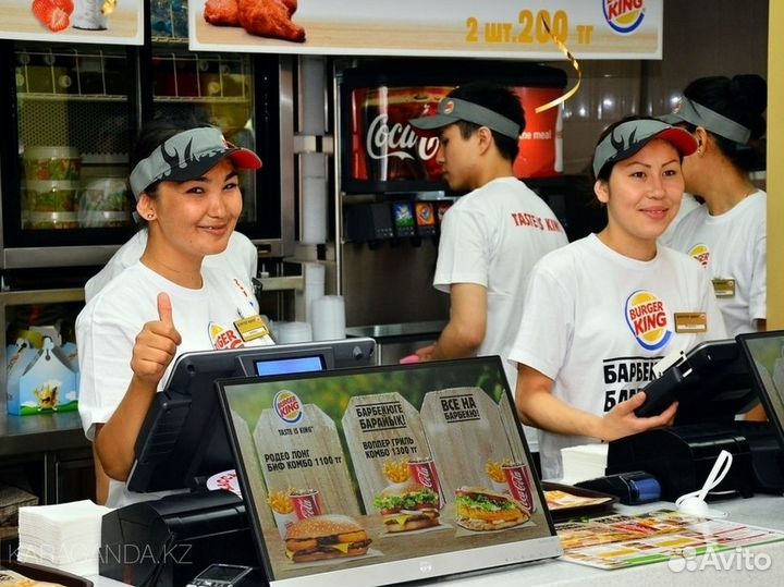 Кассир в общепит