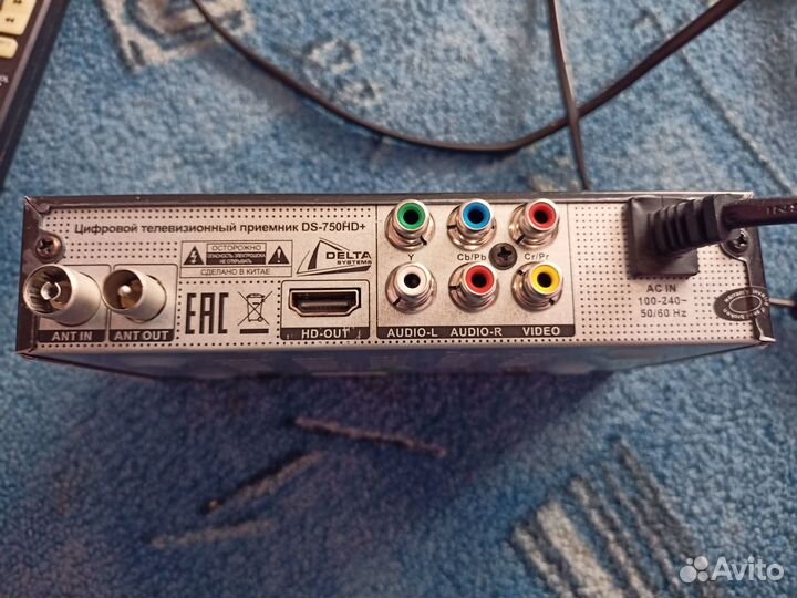Тв приставка Delta Systems DVB-T2 DS-750HD+