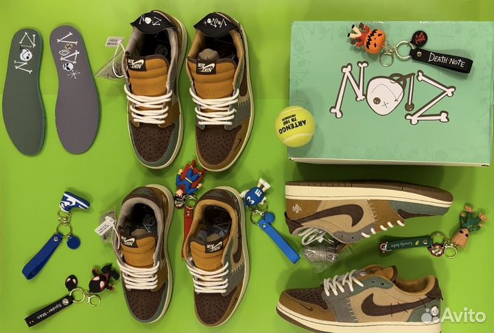 Nike air jordan 1 low og zion williamson voodoo