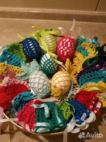 Пасхальные мешочки для яиц