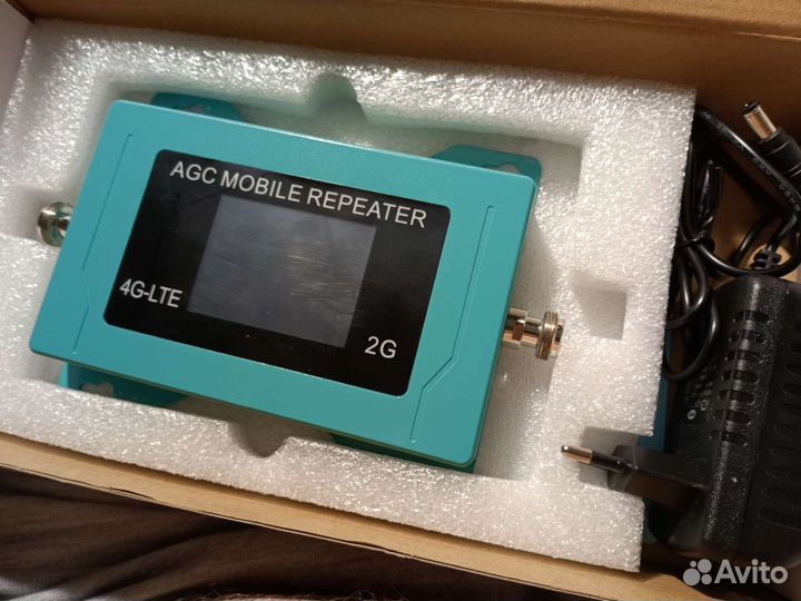 Комплект с репитером усиления GSM/4G 80db на дачу