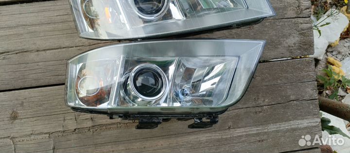 Фары BI-LED audi a6 с5